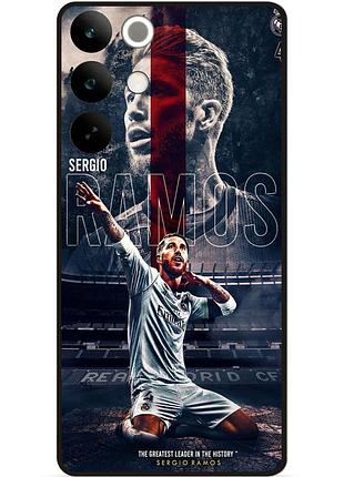 Силіконовий чохол бампер для realme c85 pro з малюнком sergio ramos серхио рамос