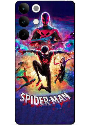 Силіконовий чохол бампер для realme c85 pro spider man людина-павук