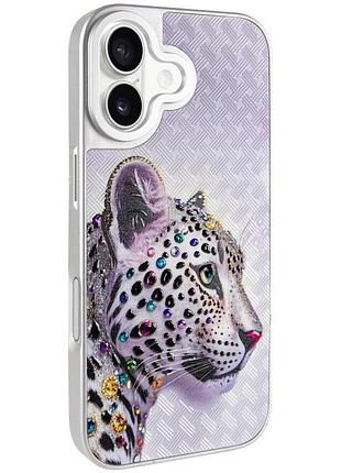 Чехол tpu+pc crystal hunt with magsafe для apple iphone 17 (6.3") white