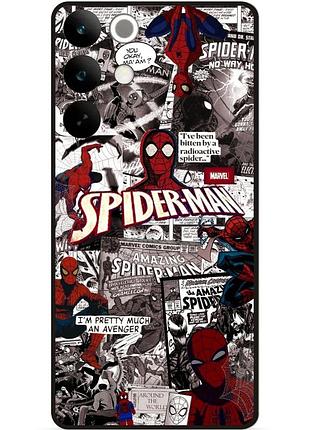 Силіконовий чохол бампер для realme c85 pro spider man людина-павук