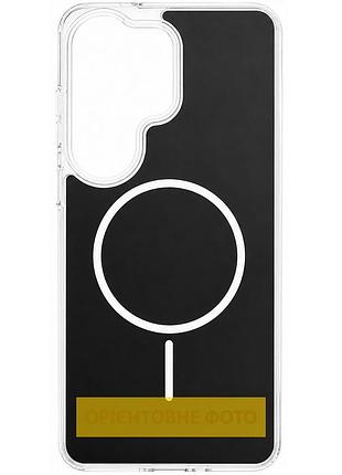 Чехол tpu+pc nami with magsafe для samsung galaxy a57 5g black