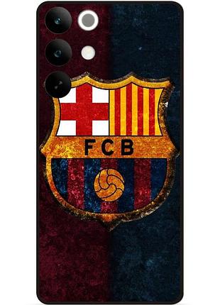 Силіконовий чохол бампер для realme c85 pro з малюнком барселона barcelona