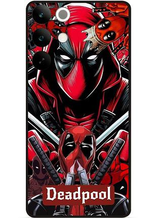 Силіконовий бампер чохол для realme c85 pro з малюнком deadpool дедпул