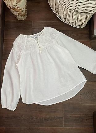 Лляна сорочка   zara