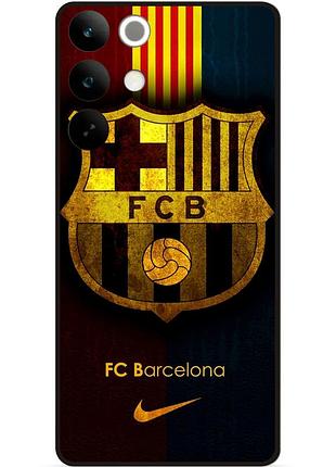 Силіконовий чохол бампер для realme c85 pro з малюнком barcelona барселона