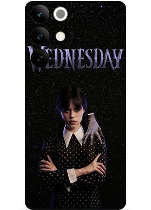 Чохол силіконовий бампер для realme c85 pro з малюнком wednesday уенздей