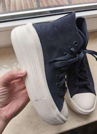 Замшеві кросівки converse