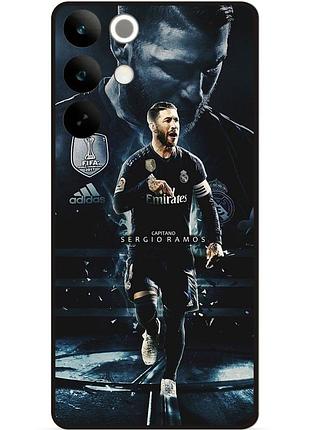 Силіконовий чохол бампер для realme c85 pro з малюнком sergio ramos серхио рамос