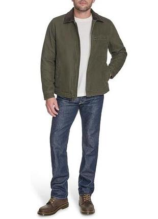 Мужская куртка levi's cotton depot с вельветовым воротником, размер xl