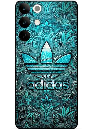 Чохол силіконовий бампер для realme c85 pro з малюнком адідас adidas