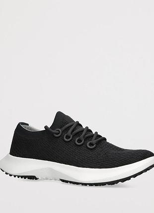 Кроссовки для бега allbirds tree dasher 2, черные, текстиль, размер 38 (стелька 25 см)