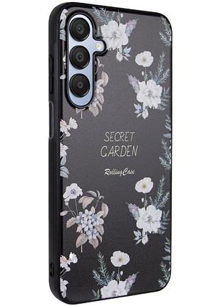 Tpu+pc чехол secret garden для samsung galaxy a25 5g black