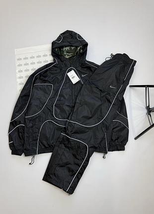 Nike x corteiz nylon tracksuit / нейлоновий спортивний костюм найк кортез вітровка і штани