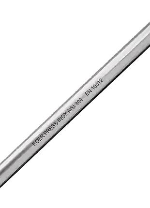 Труба koer kq.1435 l=4м press-inox aisi 304 35x1,5 (kr6269)