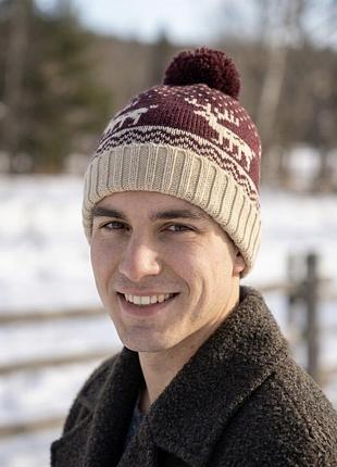 Шапка зимова новорічна