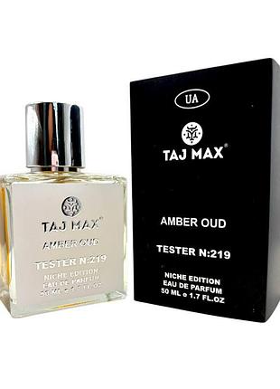 Парфюмированная вода мужская taj max 219 amber oud 50 мл.