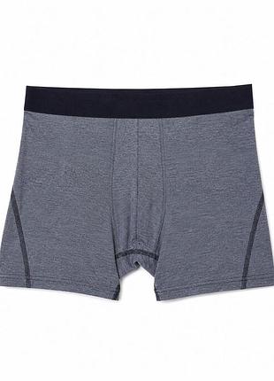 Трусы-боксеры для мужчины h&m 1070252-004 s серый