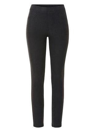 Джеггинсы приталенного кроя для женщины esmara lycra® 472784 m черный