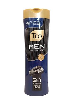 Шампунь teo nature charcoal 350 мл 6766