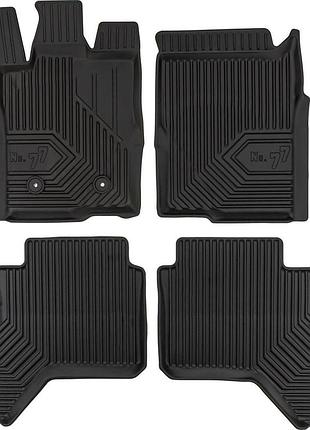 Автомобильные коврики в салон frogum 3d на ford ranger 4 crew cab 22- форд рейнджер черные