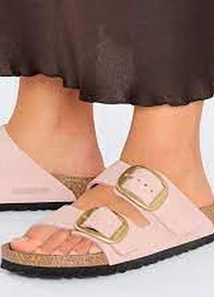 #в16   38р(24,5см) birkenstock arizona  шльопанці.  шкіра. оригінал.