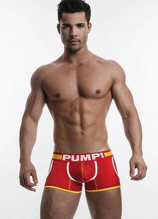 Красные трусы боксеры pump