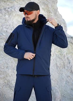 Militex тактическая куртка 4wstretch, цвет синий, размер s