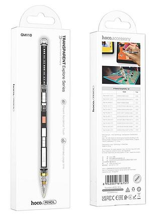Уценка стилус hoco gm110 transparent explore active pad dedicated for ipad 5