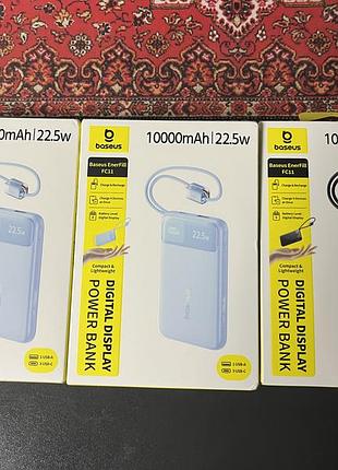 Повербанк (powerbank) 10000 mah 22.5w baseus enerfill fc11