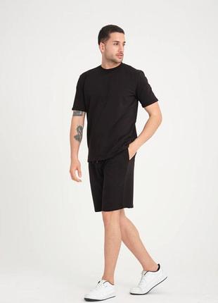 Шорти fabregas комплект з футболкою 633 black