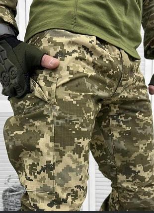 Штаны мм14 уставные пиксель летние тактические оригинал рип стоп 48