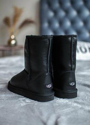 Ugg кожаные средней высоты мужские и женские 41