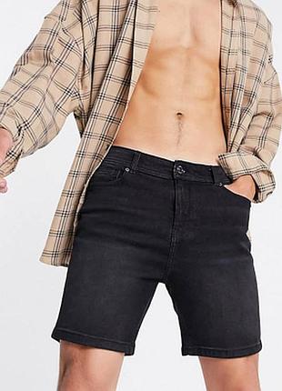 Шорти джинсові dtt 105913396 washed black