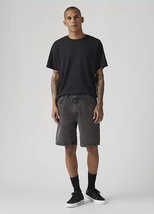 Шорти levis 454 relaxed fit 10 overnight bag 19700 black