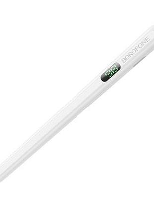 Уценка стилус borofone bg101 active capacitive pen with digital display for ipad