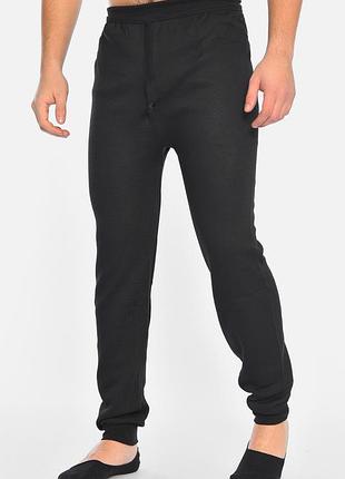 Подштанники мужские на флисе черного цвета р.xl-7xl 195369k