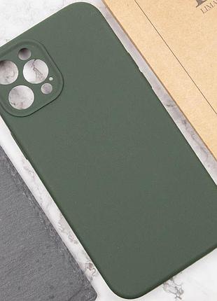 Силіконовий чохол silicone silk full camera protective (aa) no logo для iphone 12 pro max (айфон 12 про макс), матова накладка 5