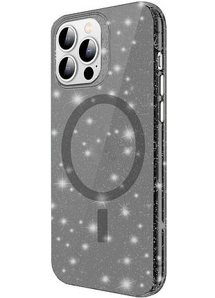Чехол tpu radiance with magsafe для apple iphone 14 (6.1") black