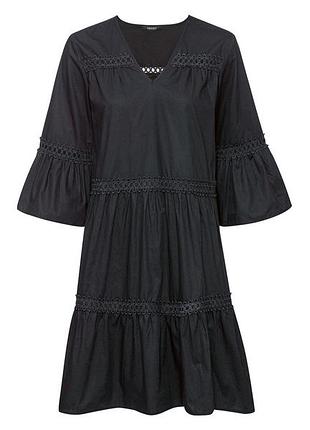 Платье рукав 3/4 для женщины esmara lidl 371372 s черный