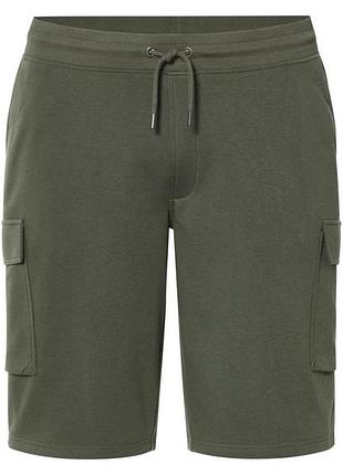 Шорти двунитка для чоловіка livergy by esmara men 479998 4xl хакі
