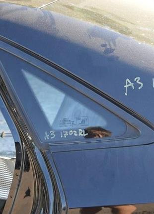 Форточка глухе скло задня ліва audi a3 8 v 15-20 4d чорна