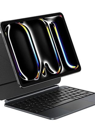 Уценка клавиатура-чехол wiwu mk-004 for ipad pro 11" (2024) bluetooth