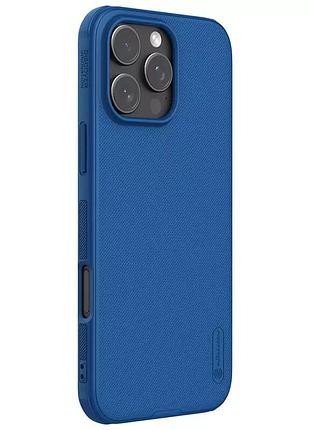 Чохол nillkin matte pro для apple iphone 16 pro (6.3") синій / blue