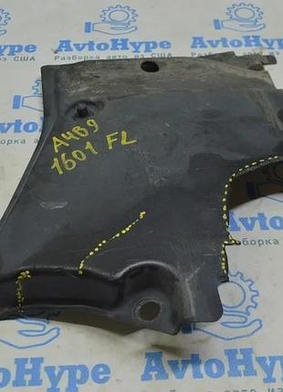 Защита днища передняя левая audi a4 b9 17- (01) отсутствует часть