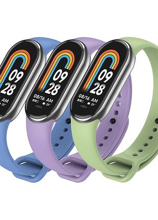 Ремешок для xiaomi mi band 8/9/10 original design lavander purple