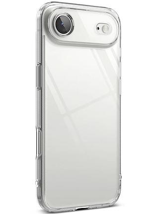 Чехол tpu transparent 1.5 мм с защитой камеры для iphone 17 air , прозрачный защитный кейс бесцветный