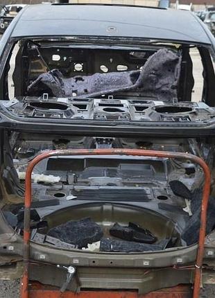 Задняя панель ford fusion mk5 13- черная (06)