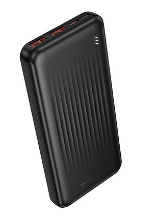 Универсальная мобильная батарея power bank borofone bj80 clever 22.5w+pd20w fully compatible 10000mah черный