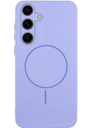 Силіконовий чохол lakshmi з повним захистом камери та підтримкою magfit для samsung galaxy s24 dasheen