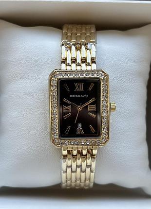 Хіт! жіночий годинник на браслеті michael kors золотого кольору